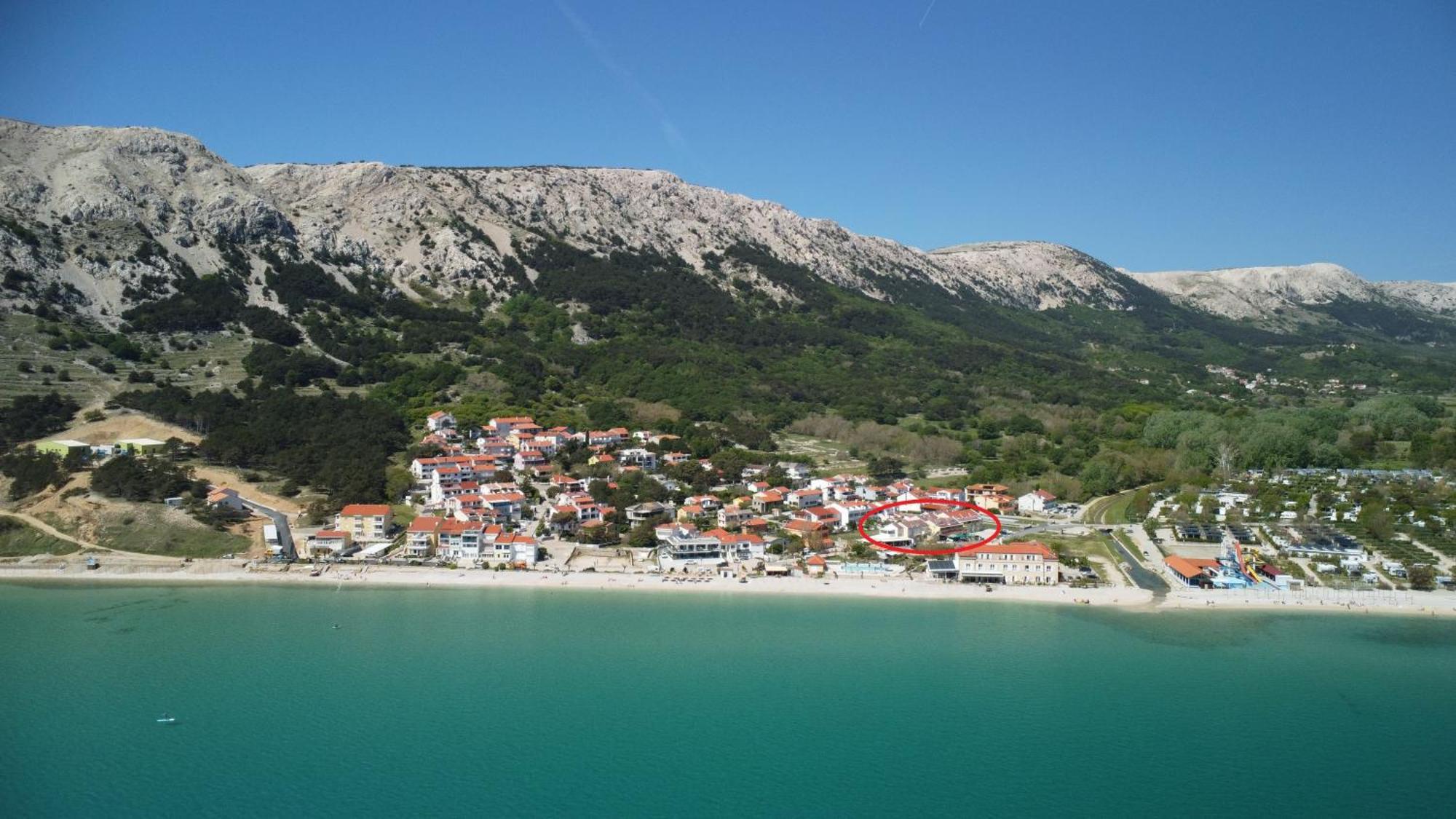 Apartments Mikulan Beach Baška Buitenkant foto