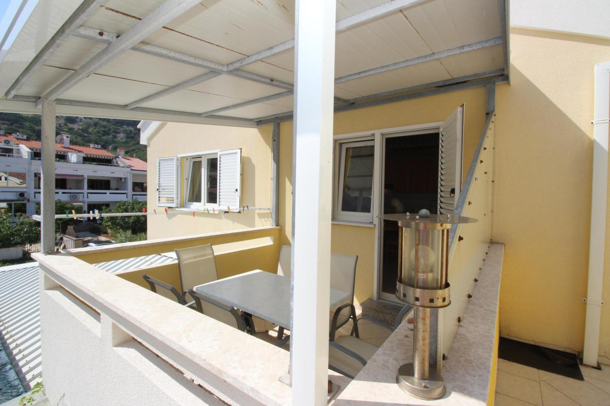 Apartments Mikulan Beach Baška Kamer foto