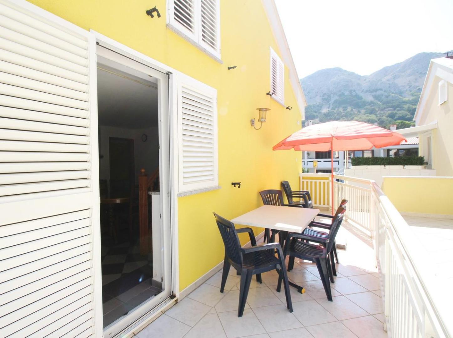 Apartments Mikulan Beach Baška Buitenkant foto
